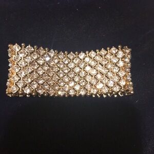 Elastic rhinestone bracelet